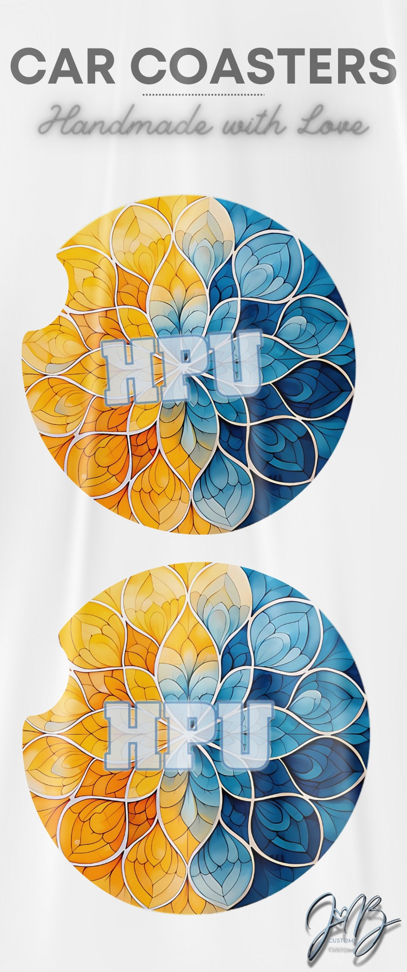 Custom Sublimation Car Coasters