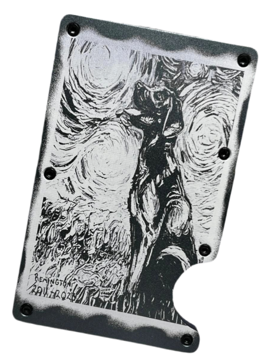 Custom Metal & Wood Slim RFID Protection Wallets