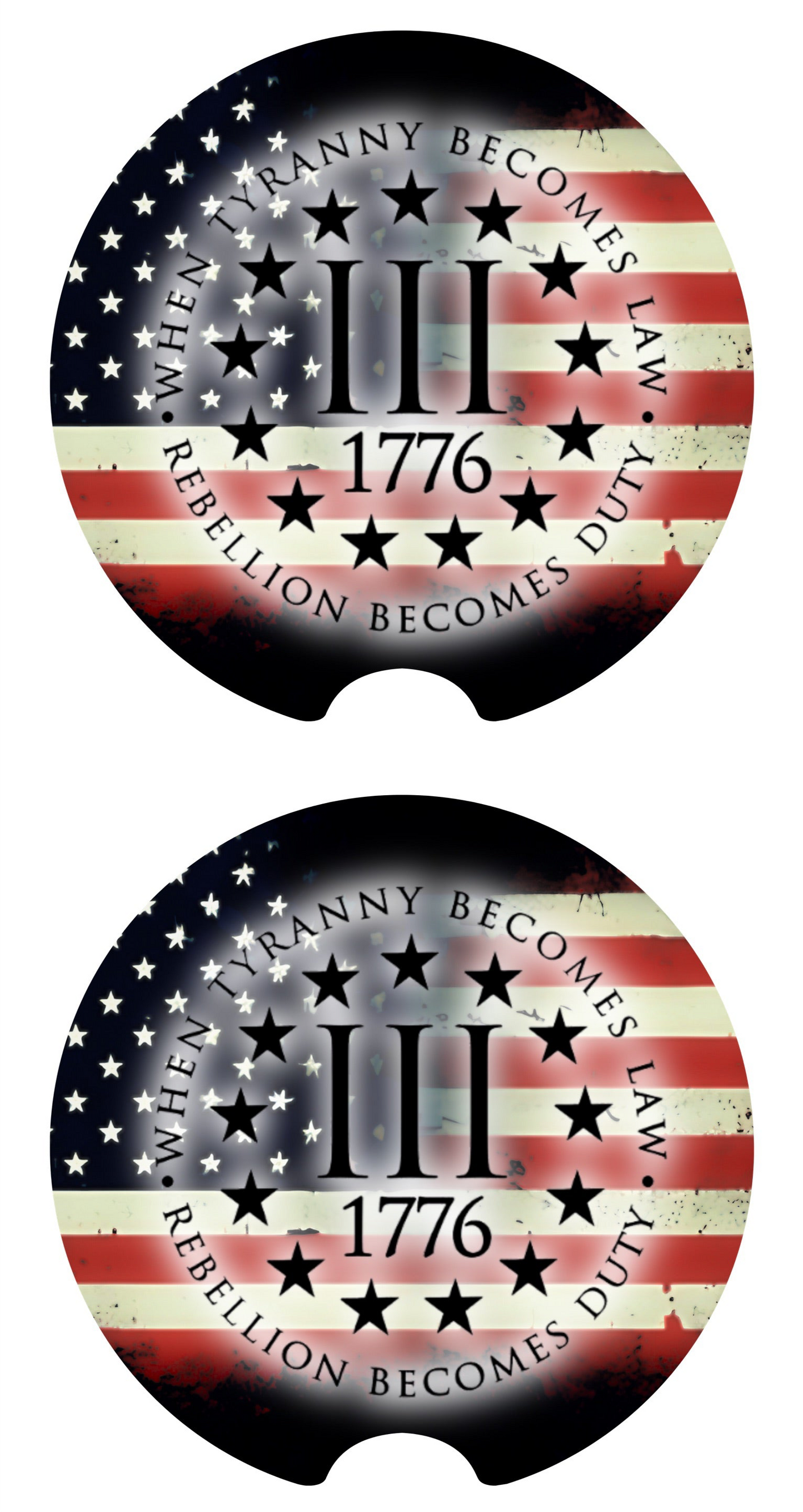 Custom Sublimation Car Coasters