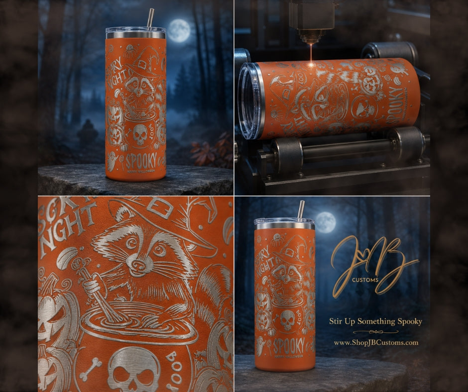 Pre Halloween Special - Laser Engraved Tumblers