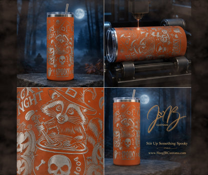 Pre Halloween Special - Laser Engraved Tumblers