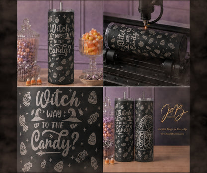 Pre Halloween Special - Laser Engraved Tumblers