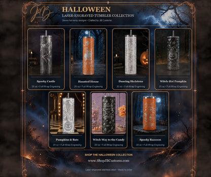 Pre Halloween Special - Laser Engraved Tumblers