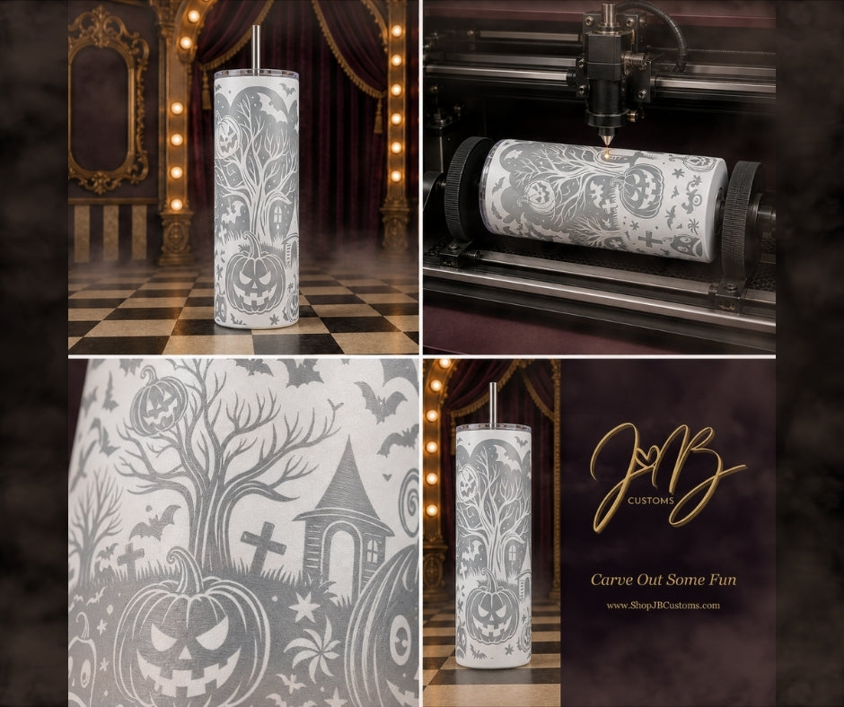Pre Halloween Special - Laser Engraved Tumblers
