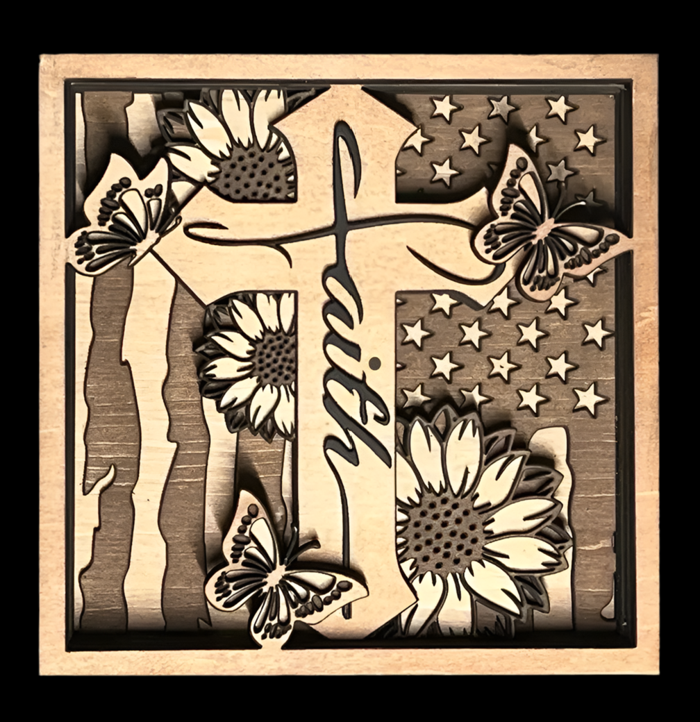 Faith Layered Art