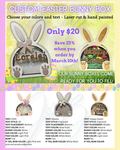 Custom Bunny Box