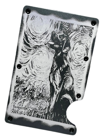 Custom Metal & Wood Slim RFID Protection Wallets