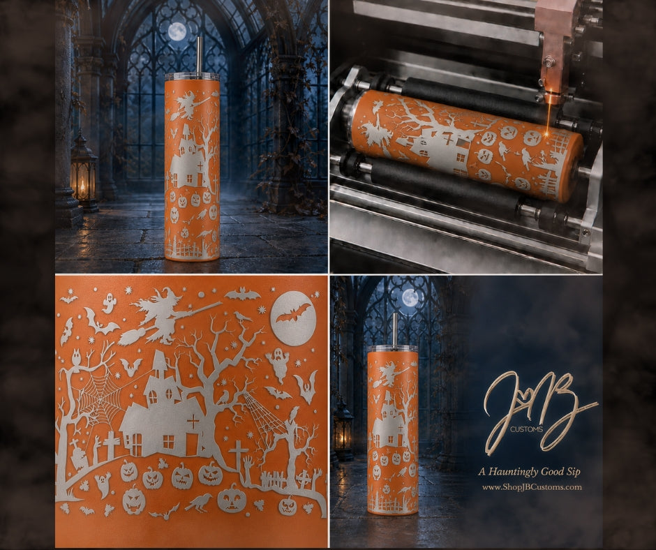 Pre Halloween Special - Laser Engraved Tumblers