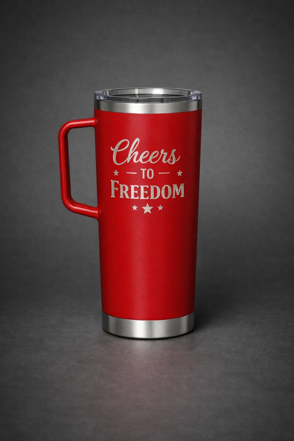 20oz Laser Engraved Tumbler with Handle