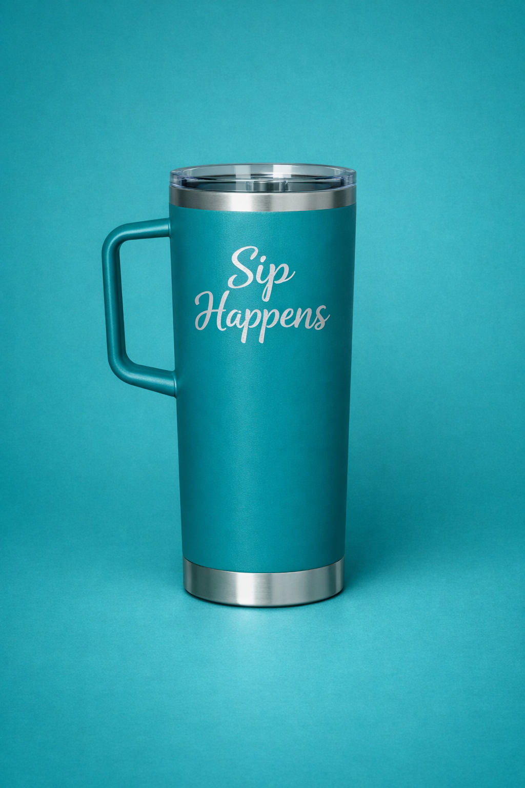 20oz Laser Engraved Tumbler with Handle