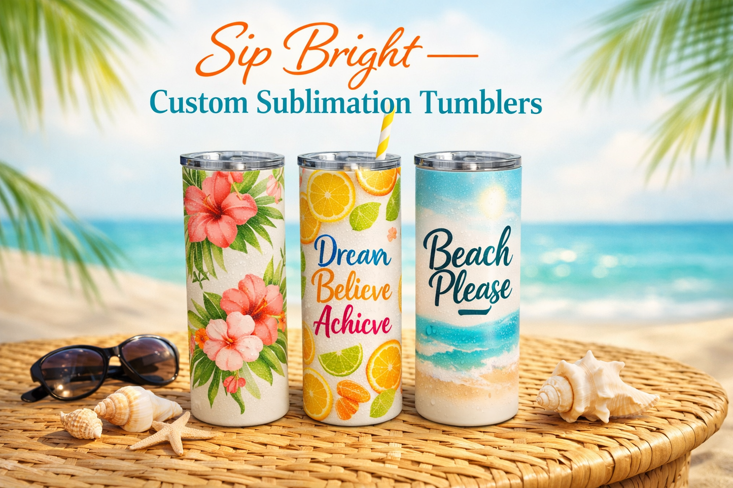 20oz Custom Sublimation Tumbler