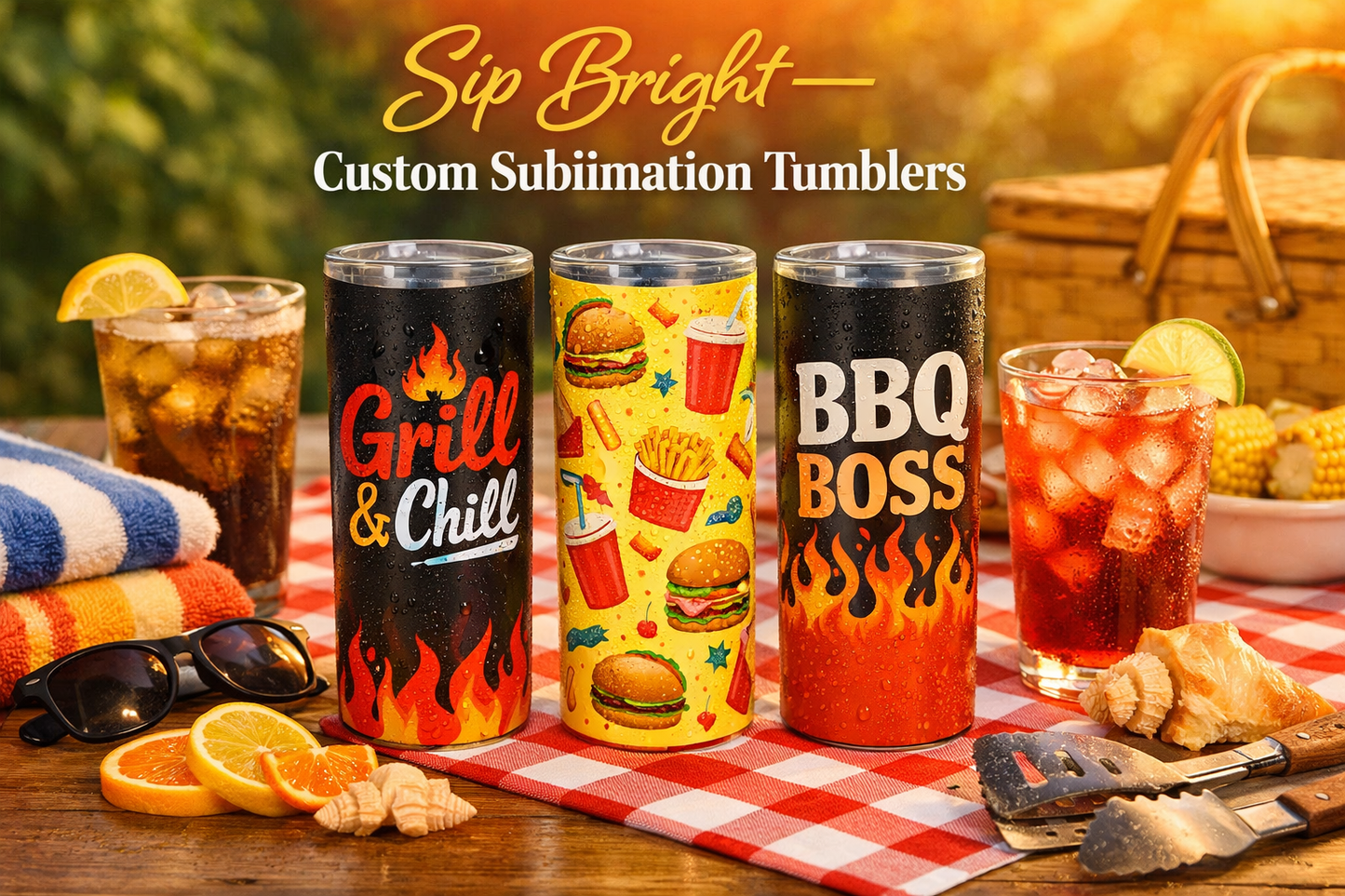 20oz Custom Sublimation Tumbler