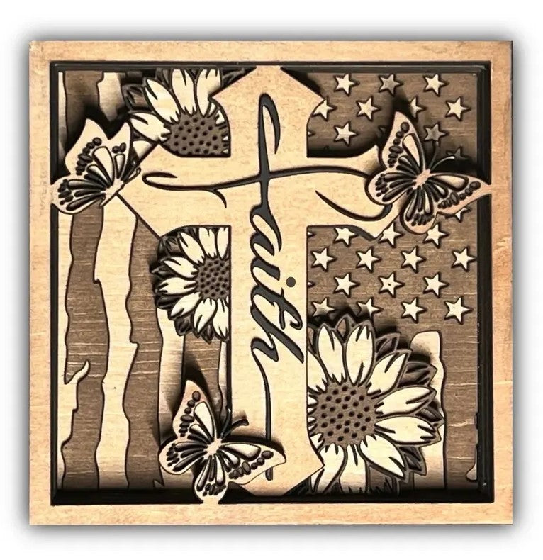 Faith Layered Art