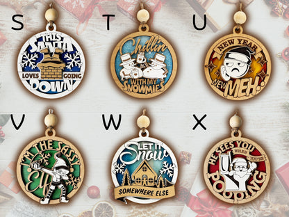 Sassy Ornaments