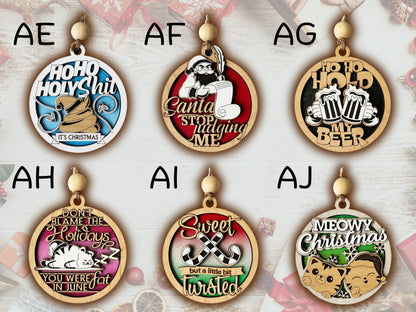 Sassy Ornaments