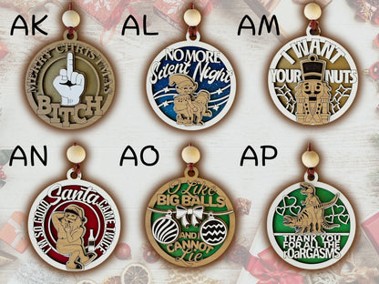 Sassy Ornaments