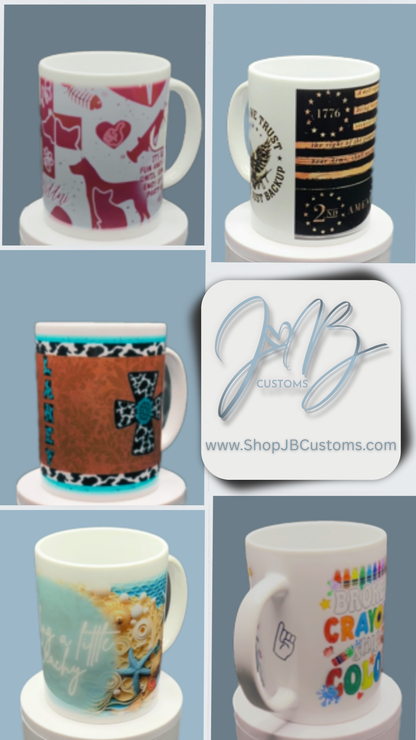Personalized Coffee Mugs | Custom 11oz & 15oz Gifts