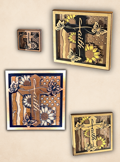 Faith Layered Art